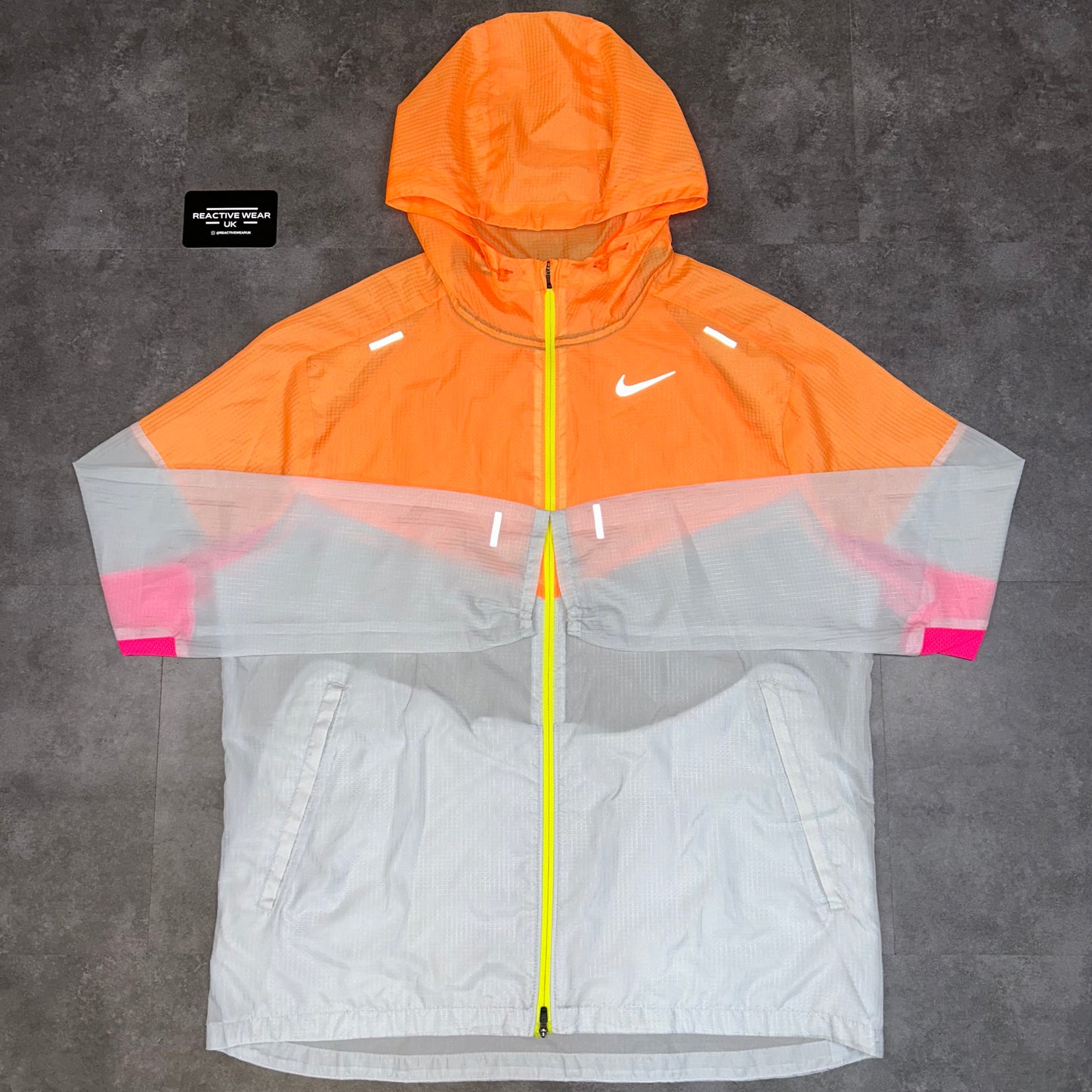 Nike Repel Windrunner Jacket Orange/Grey