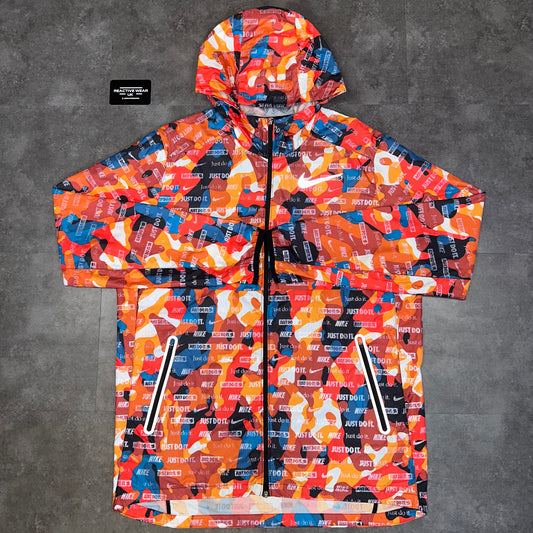 Nike Orange Ghost Flash Reflective Jacket