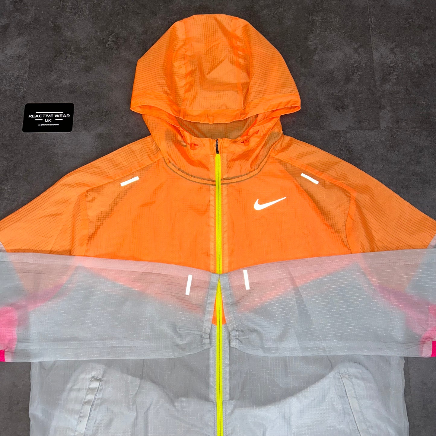 Nike Repel Windrunner Jacket Orange/Grey