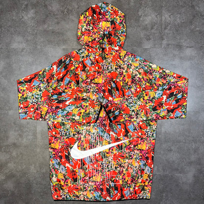 Nike Orange Floral Jacket