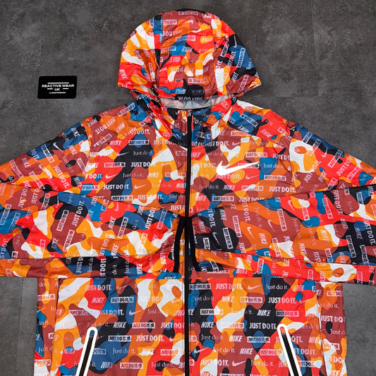 Nike Orange Ghost Flash Reflective Jacket