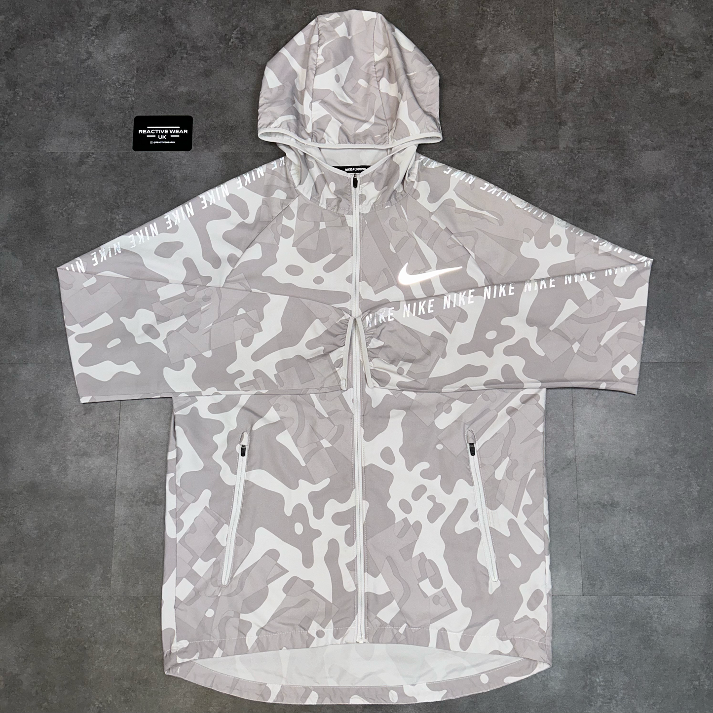 Nike White Dubai Camo Jacket