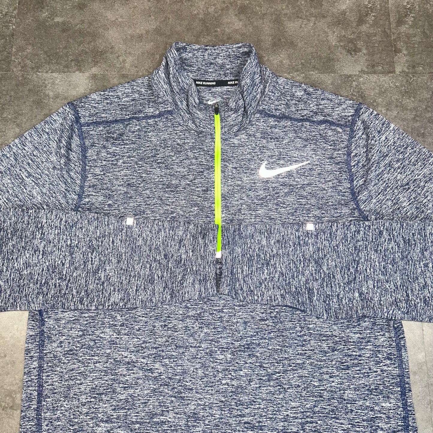 Nike Element Half Zip 1.0 Grey/Lime