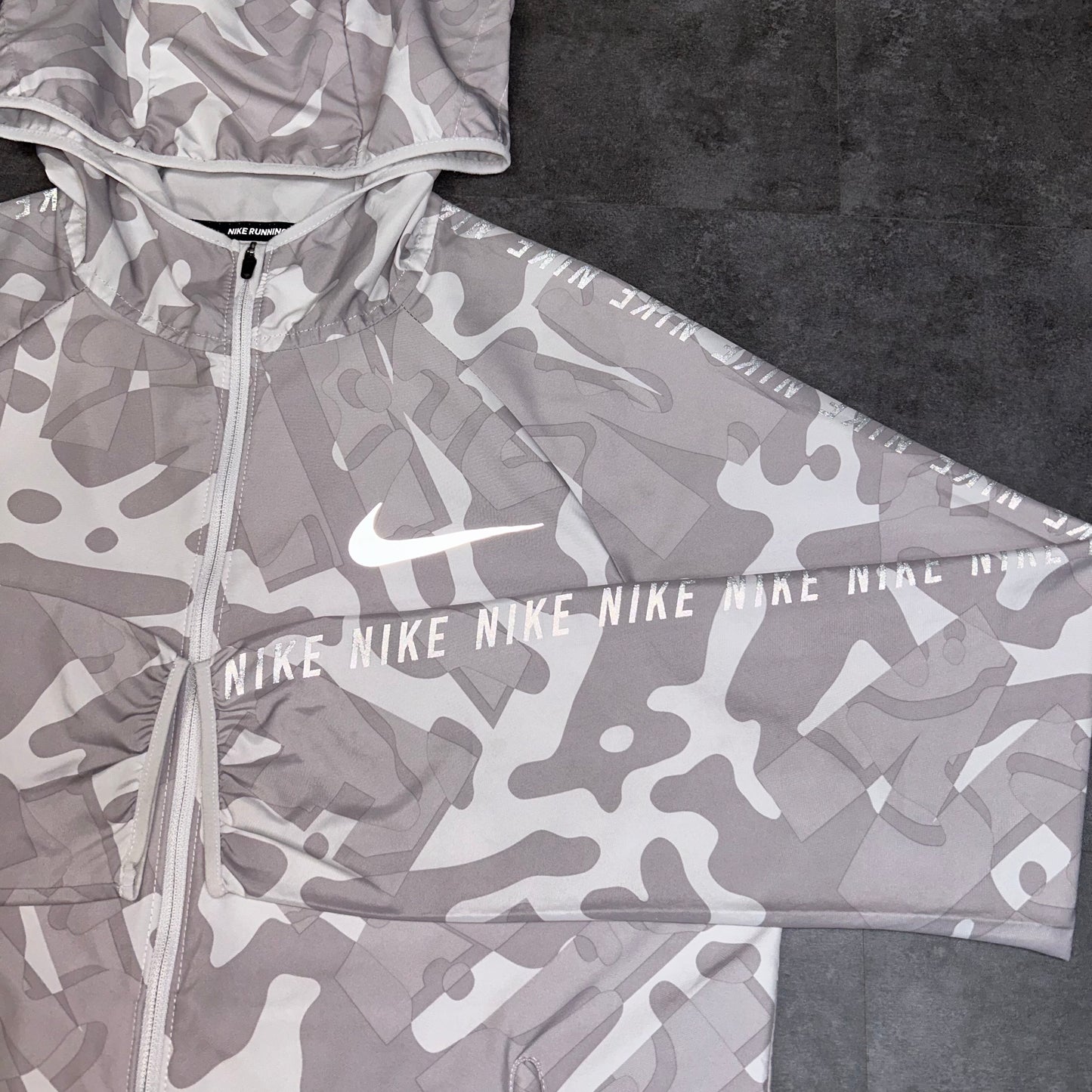 Nike White Dubai Camo Jacket