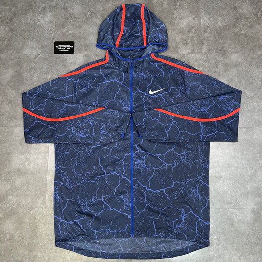 Nike Lightning Windrunner Jacket Navy/Orange