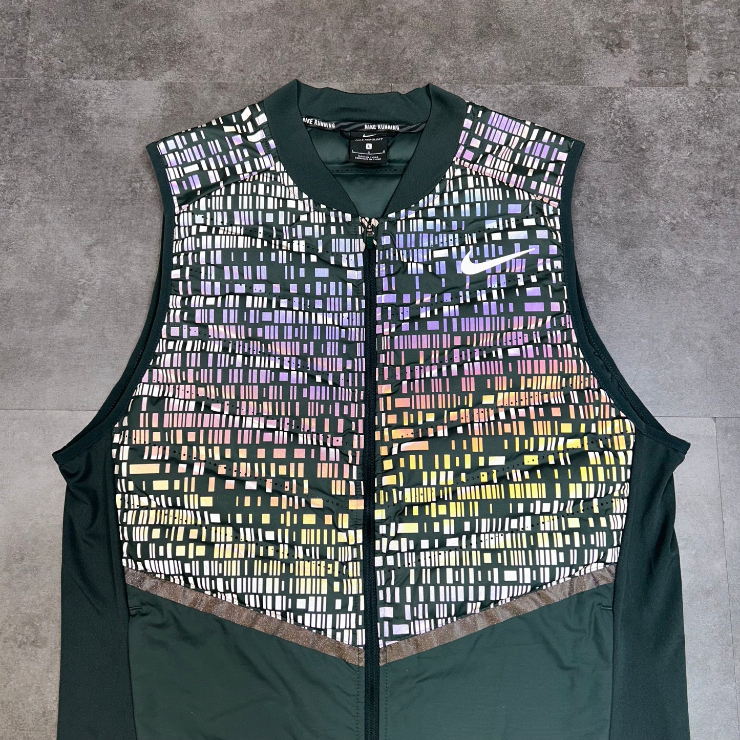 Nike Aeroloft Flash Running Gilet Khaki