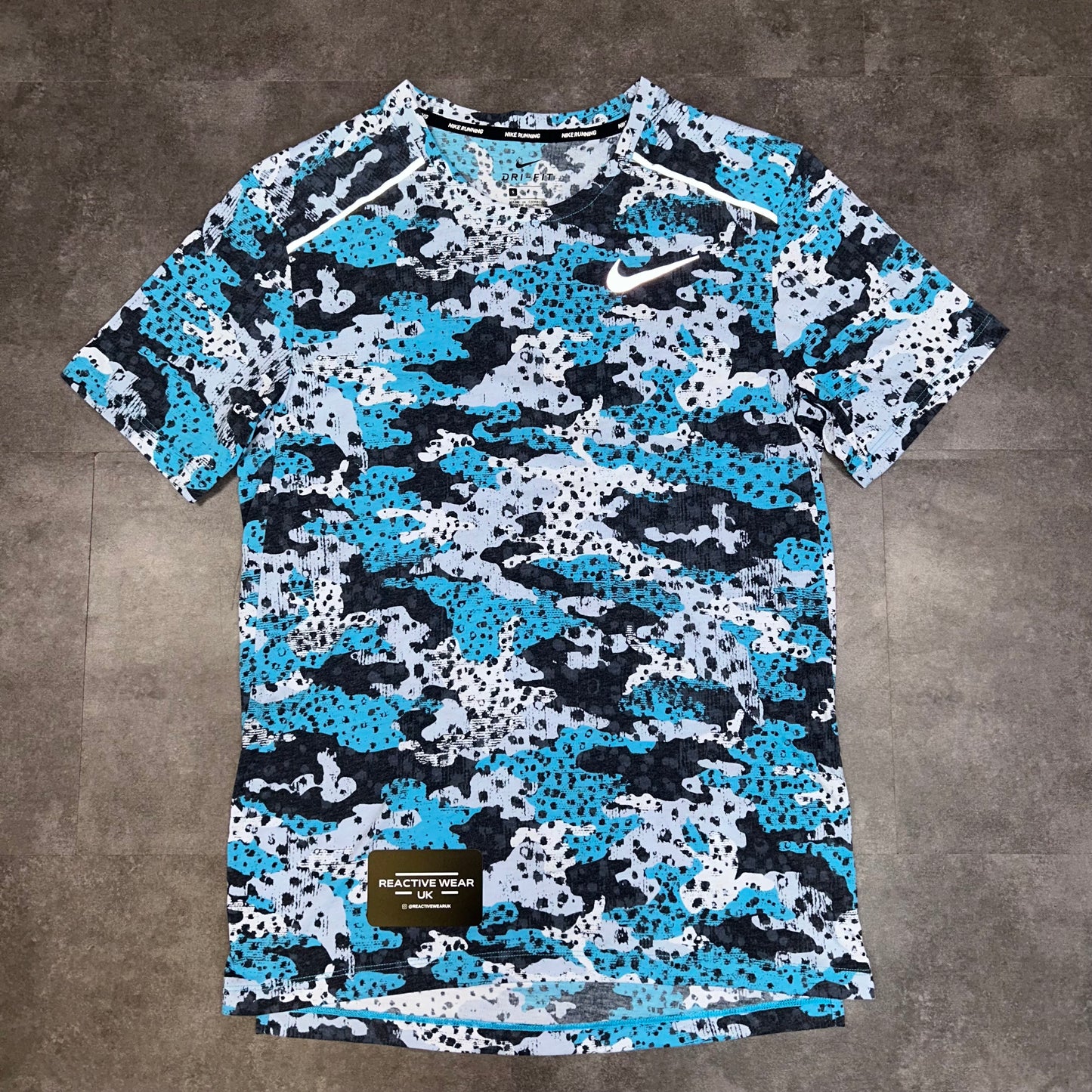 Nike Rise 365 Camo Print Miler T-Shirt