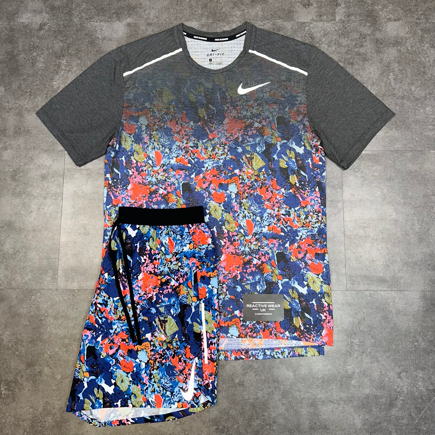Nike Purple Floral 3-Piece Set