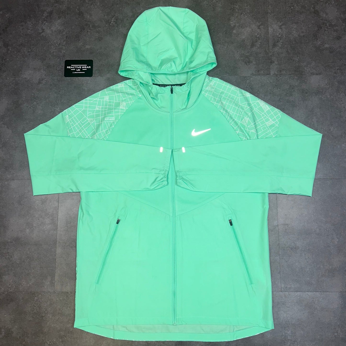 Nike Mint Running Division Windrunner Jacket