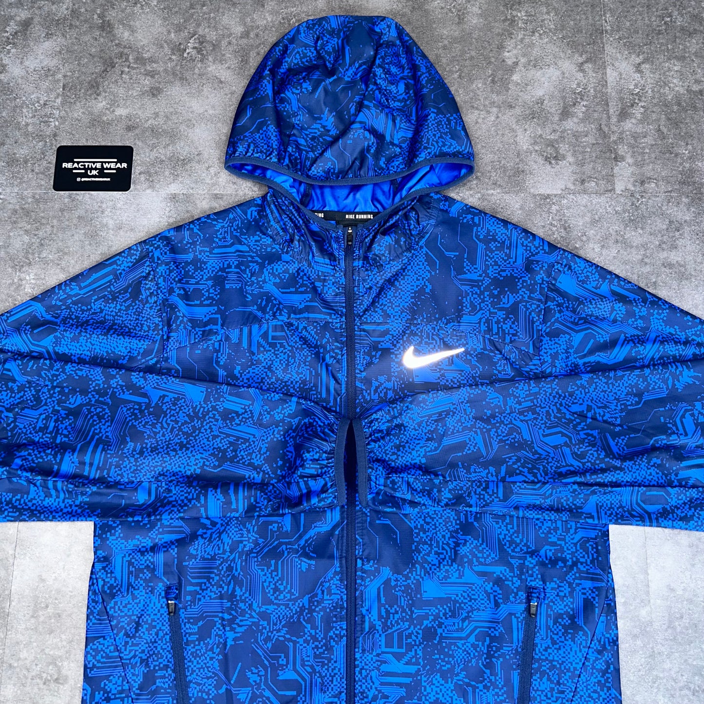 Nike Navy Digital Camo Jacket