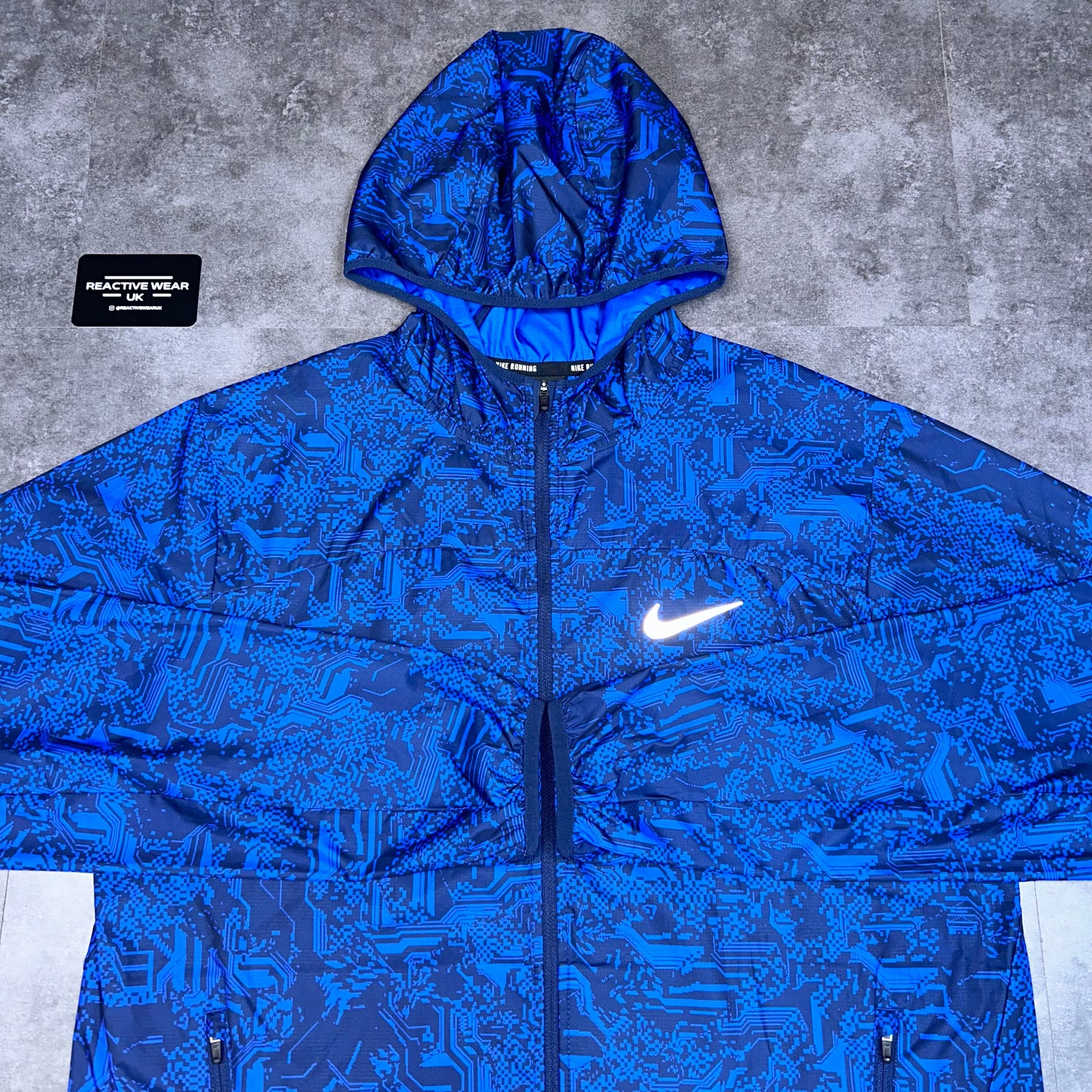 Nike Navy Digital Camo Jacket