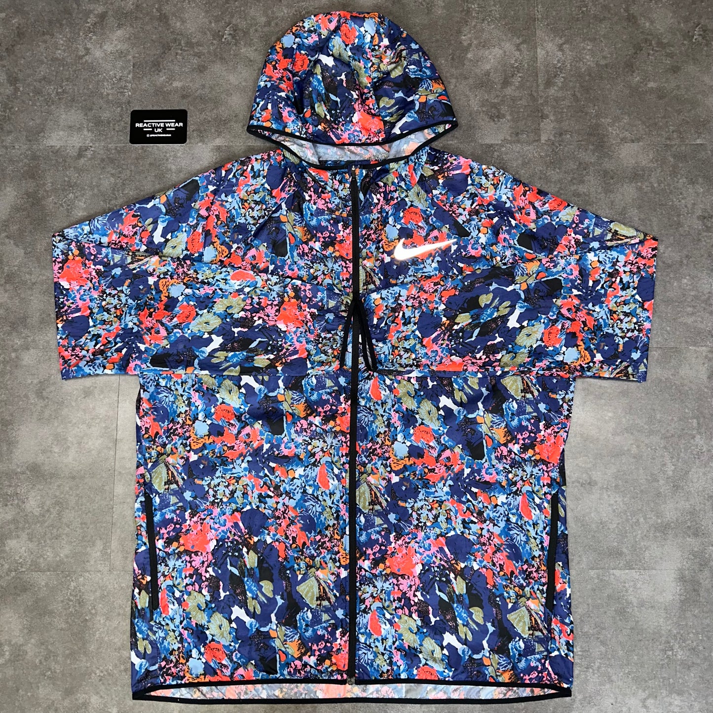 Nike Purple Floral Windrunner Jacket