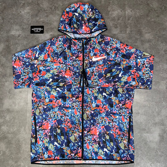 Nike Purple Floral Windrunner Jacket
