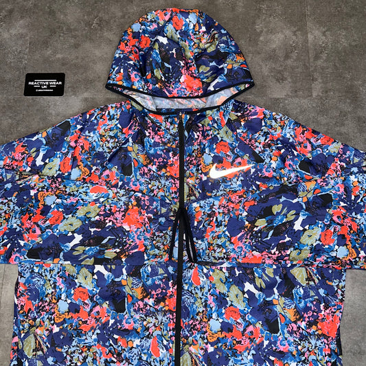 Nike Purple Floral Windrunner Jacket