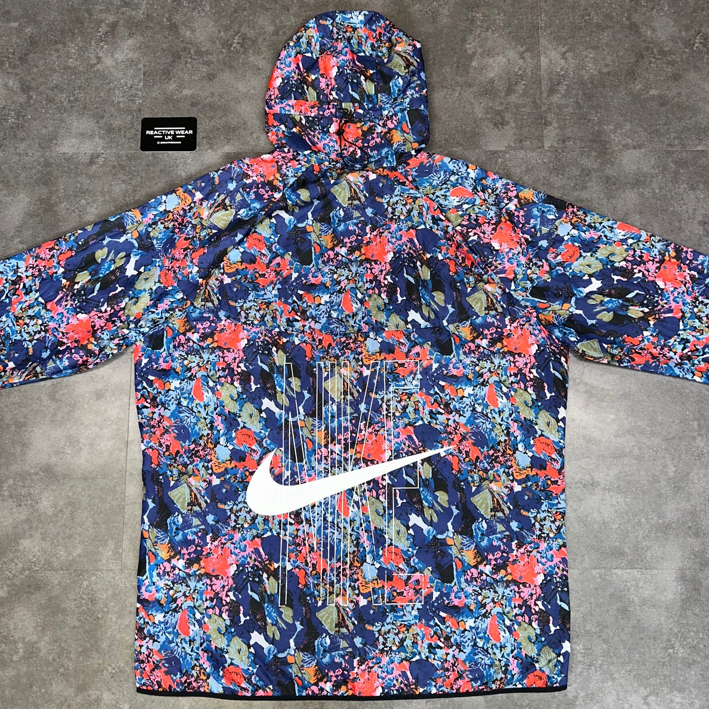 Nike Purple Floral Windrunner Jacket