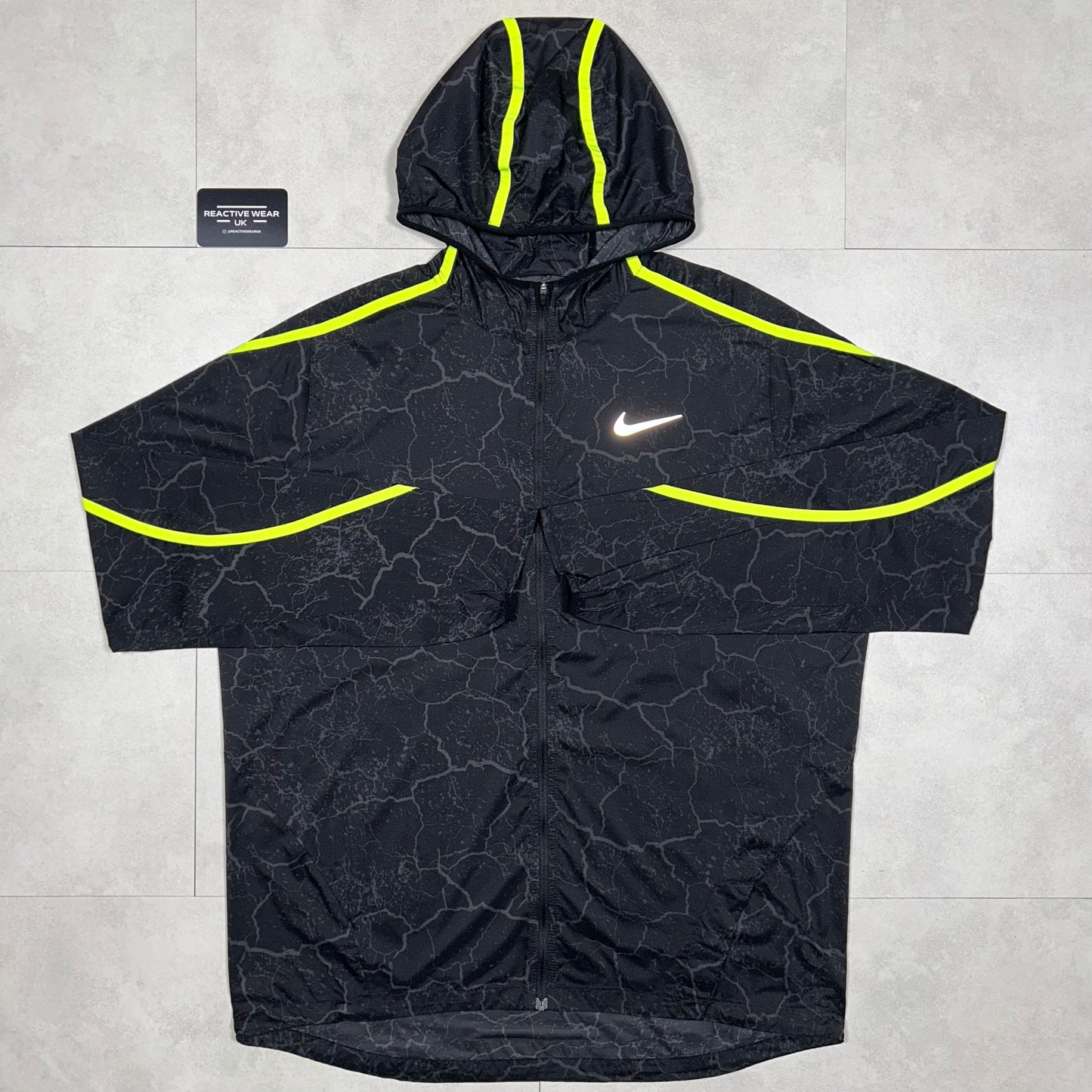 Nike Lightning Windrunner Jacket Black/Neon