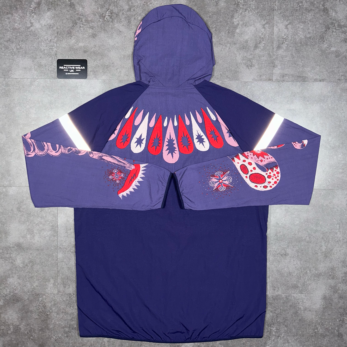 Nike Purple Zip Tokyo Dragon Wild Run Jacket
