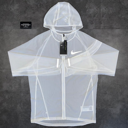 Nike White Impossibly Light Windrunner Jacket