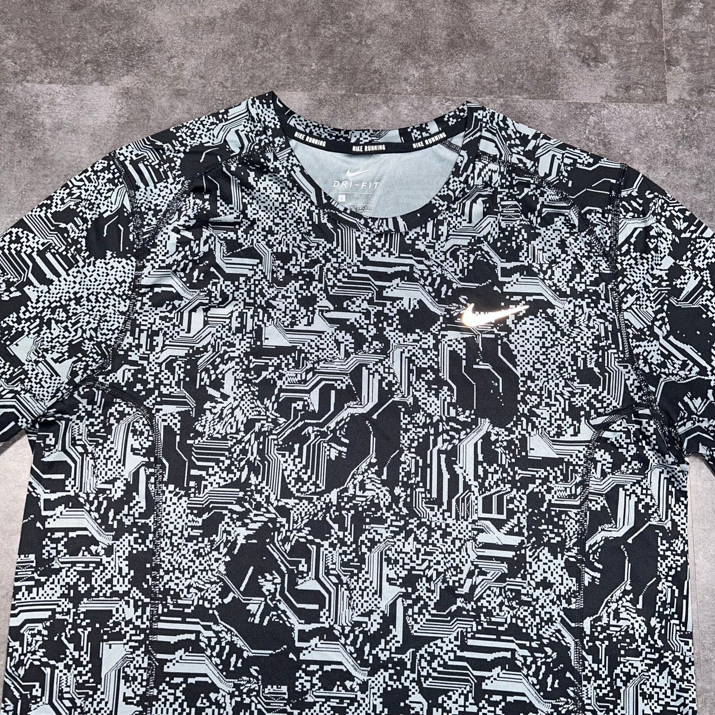 Nike Grey Digital Camo T-Shirt