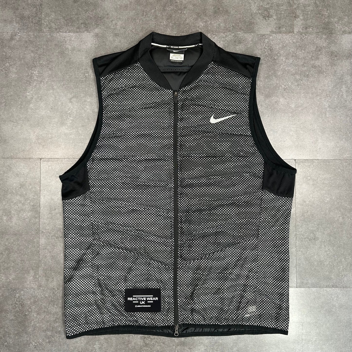 Nike Aeroloft Black/Grey Camo Flash Gilet