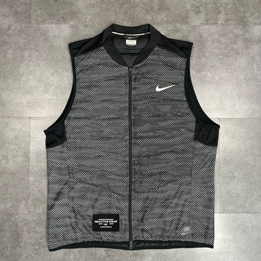 Nike Aeroloft Black/Grey Camo Flash Gilet