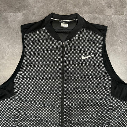 Nike Aeroloft Black/Grey Camo Flash Gilet